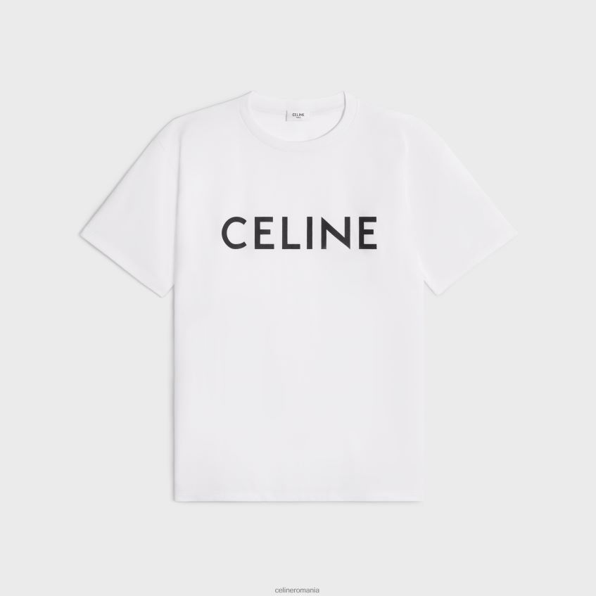 îmbrăcăminte ro CELINE femei tricou lejer din jerseu de bumbac 8R6R60779