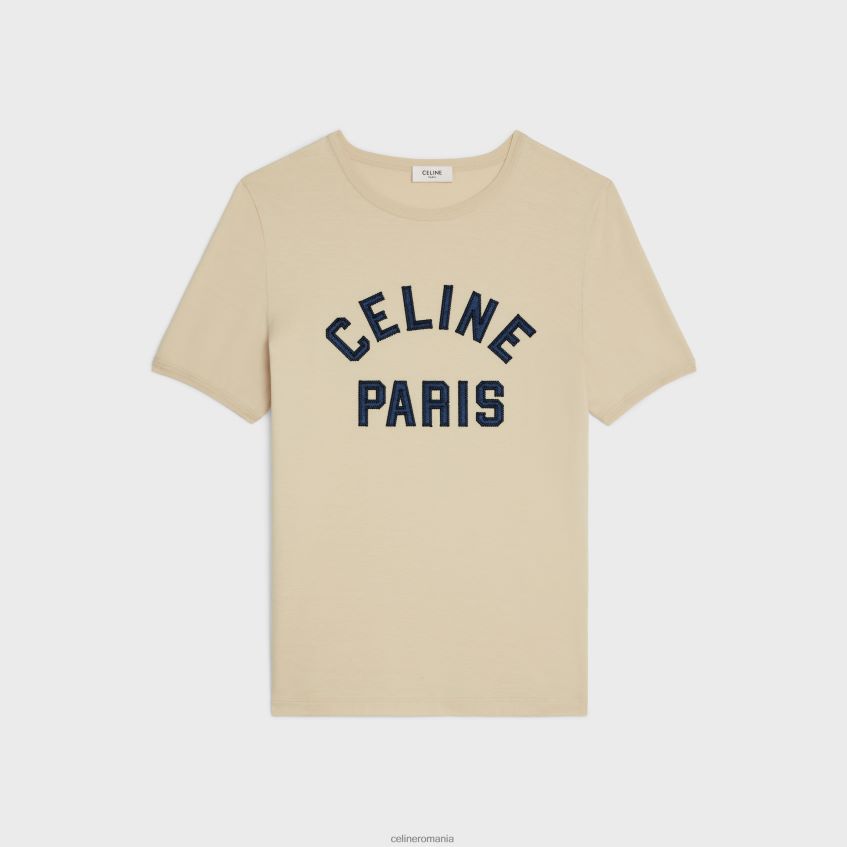 îmbrăcăminte ro CELINE femei tricou paris 70's din jerseu de bumbac 8R6R60676