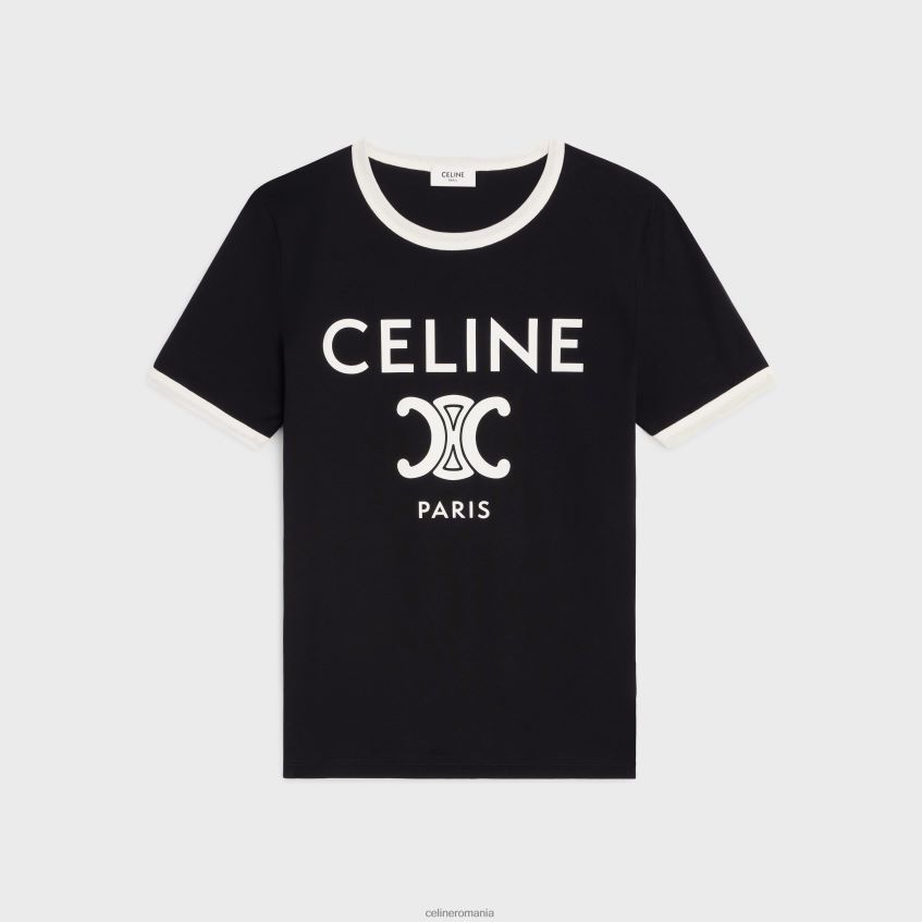 îmbrăcăminte ro CELINE femei tricou paris din jerseu de bumbac 8R6R60673