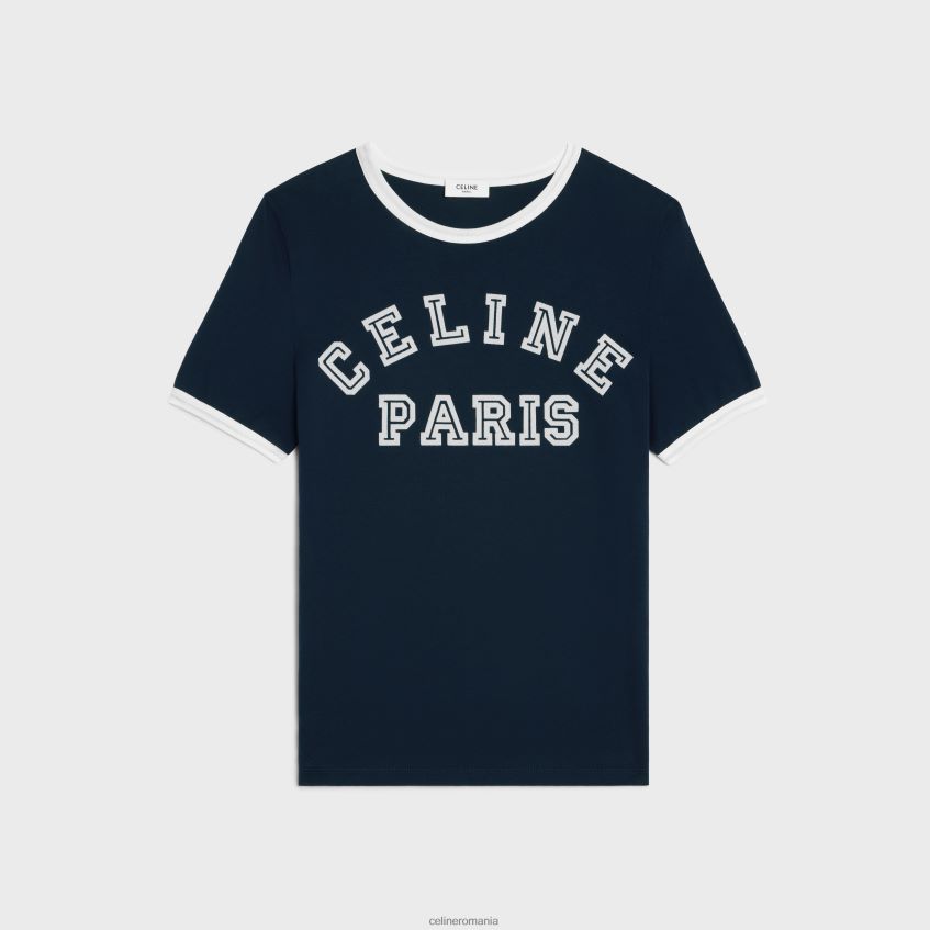 îmbrăcăminte ro CELINE femei tricou paris din jerseu de bumbac 8R6R60674