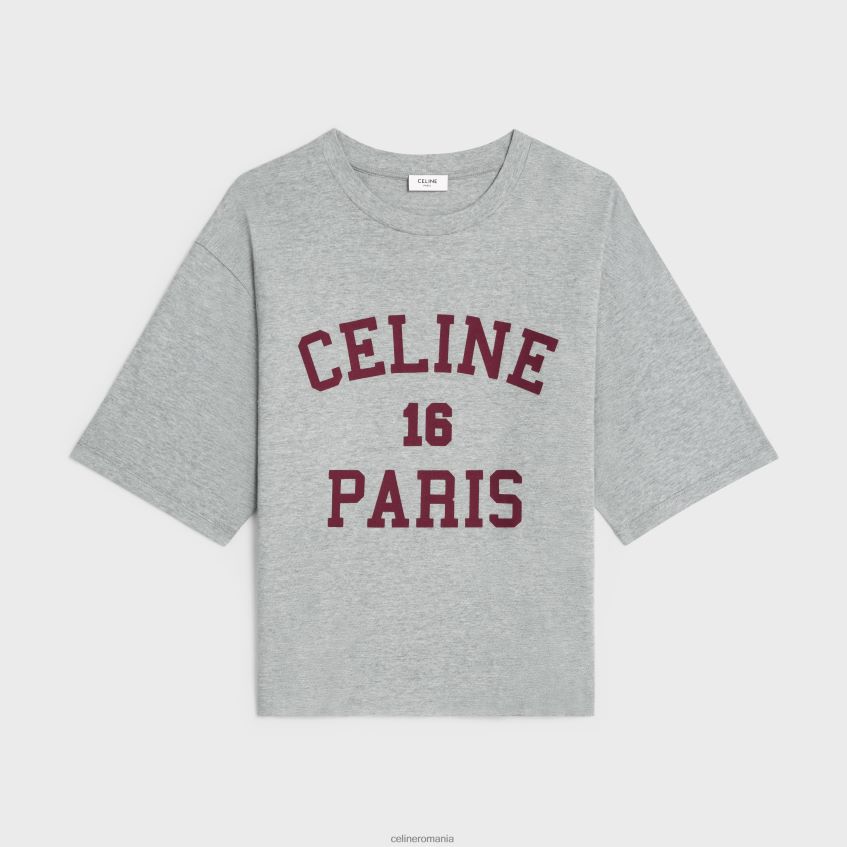îmbrăcăminte ro CELINE femei tricou paris din jerseu de bumbac 8R6R60772