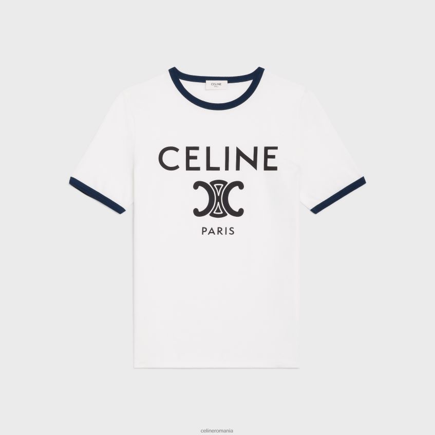 îmbrăcăminte ro CELINE femei tricou paris din jerseu de bumbac 8R6R60773