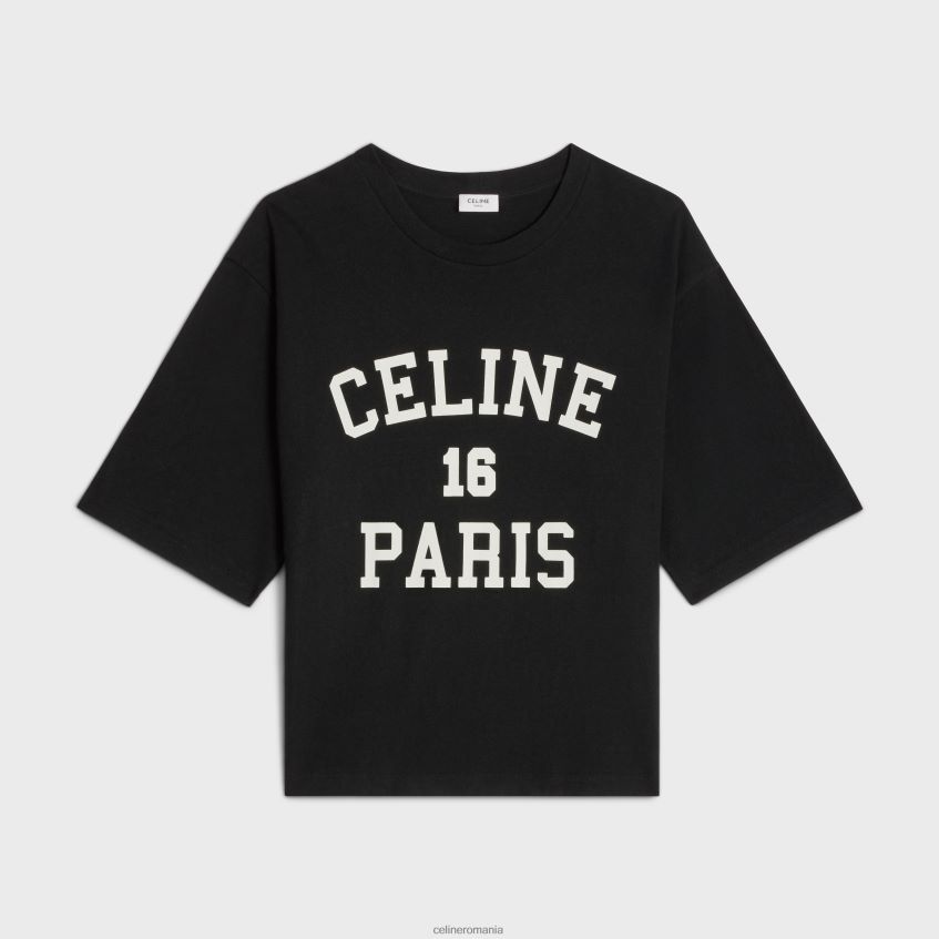 îmbrăcăminte ro CELINE femei tricou paris largi din jerseu de bumbac 8R6R60599